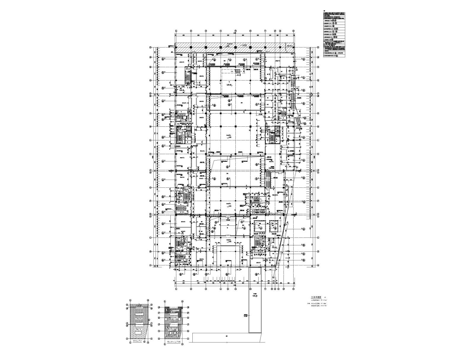 [广东]研究院办公楼建筑施工图cad施工图下载【ID:160730189】