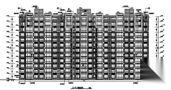 某十一层住宅楼建筑方案图cad施工图下载【ID:149852144】