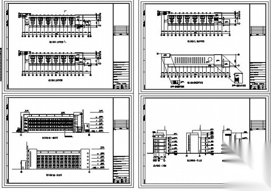 奉贤中学教工宿舍建筑扩初图cad施工图下载【ID:149883147】