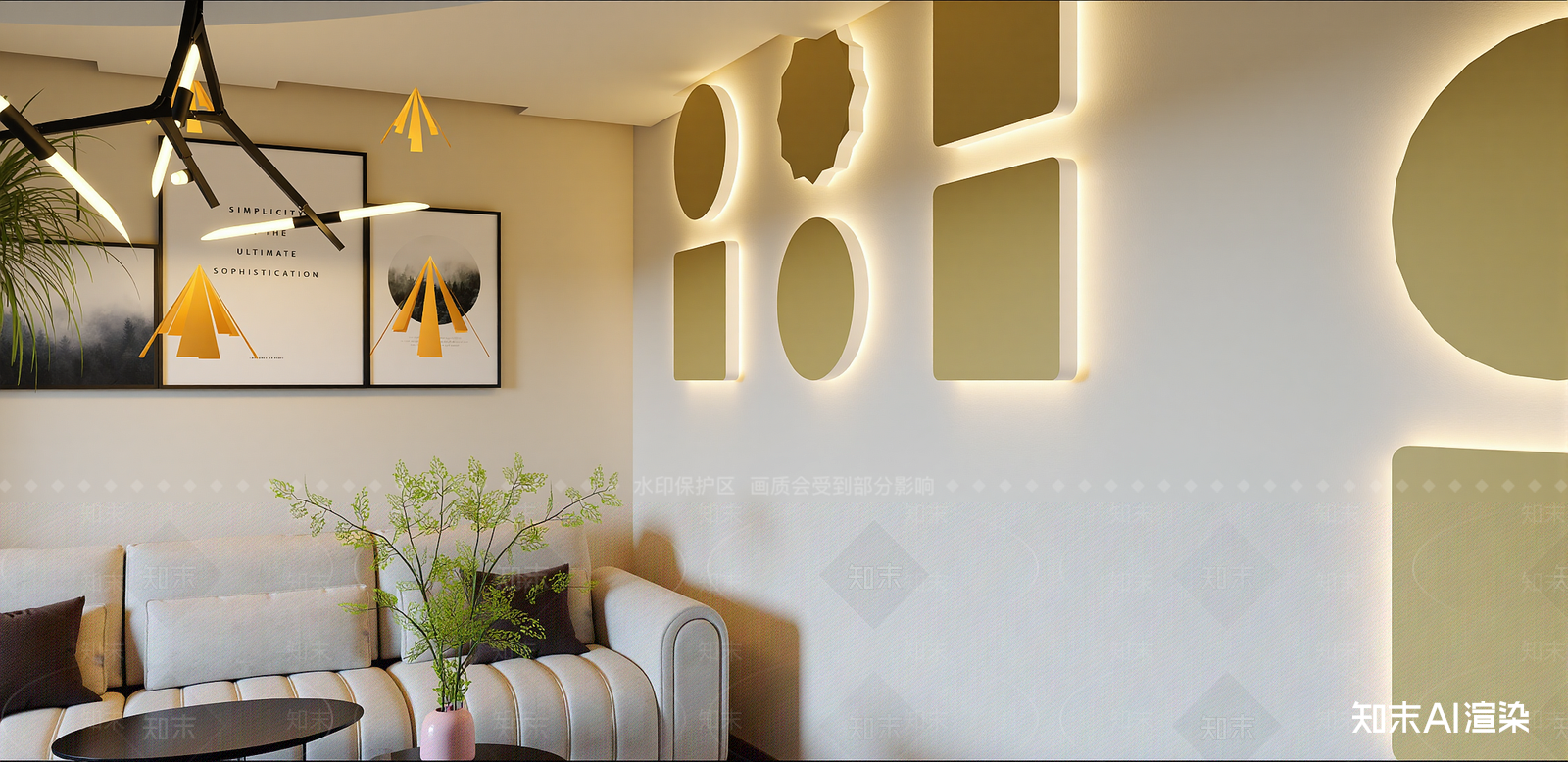 现代家居专卖店SU模型下载【ID:1216022318】