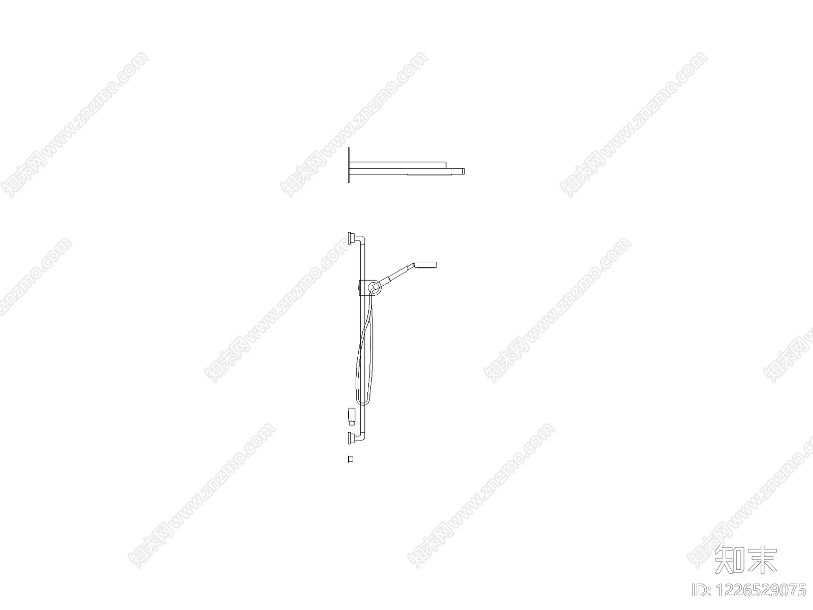 卫浴图块cad施工图下载【ID:1226529075】