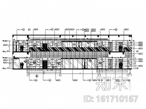 [重庆]商圈核心广场高档现代百货商场室内装修施工图cad施工图下载【ID:161710167】