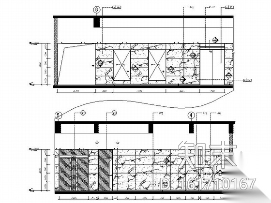 [重庆]商圈核心广场高档现代百货商场室内装修施工图cad施工图下载【ID:161710167】