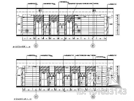 [福建]某电力办公楼施工图cad施工图下载【ID:161833143】