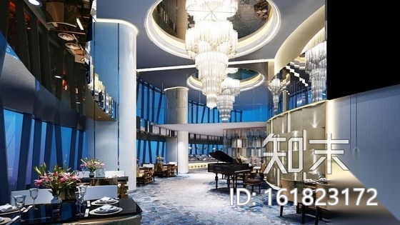 [上海]原创标志性城市滨水区高档休闲会所CAD装修施工...cad施工图下载【ID:161823172】
