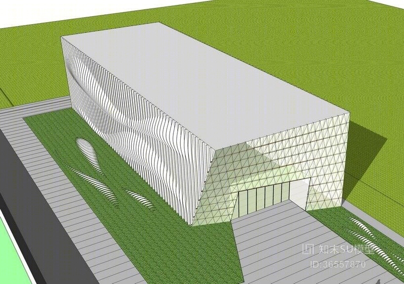 公园小建筑SU模型下载【ID:36557870】