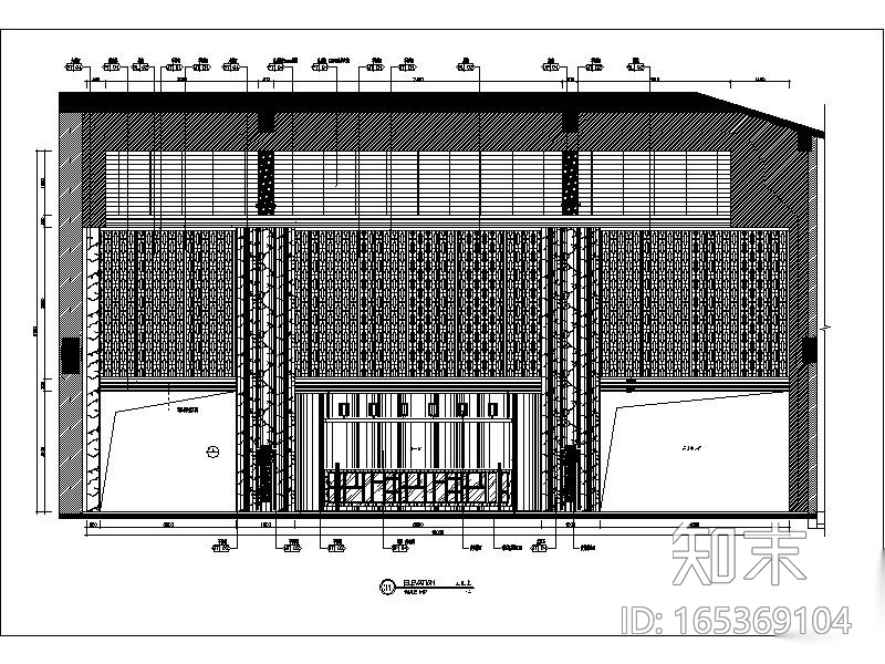 [西安]会所设计施工图cad施工图下载【ID:165369104】