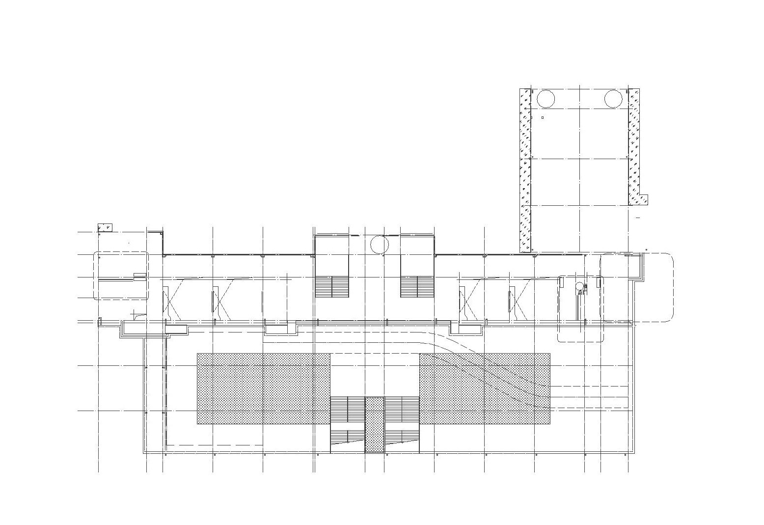 [贵州]36班现代风格高级中学建筑设计施工图（CAD）cad施工图下载【ID:165931114】