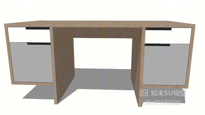 电脑桌SU模型下载【ID:619285848】