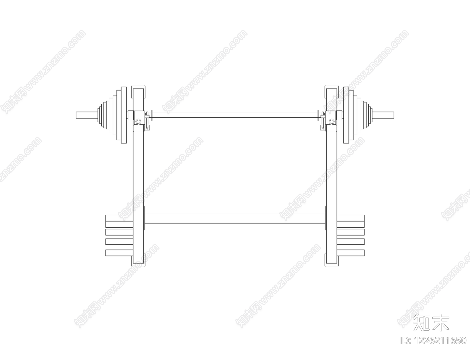 运动器材CAD图纸