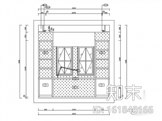 [河北]高档现代轻中式风格别墅室内装修施工图（含效果图...cad施工图下载【ID:161840166】