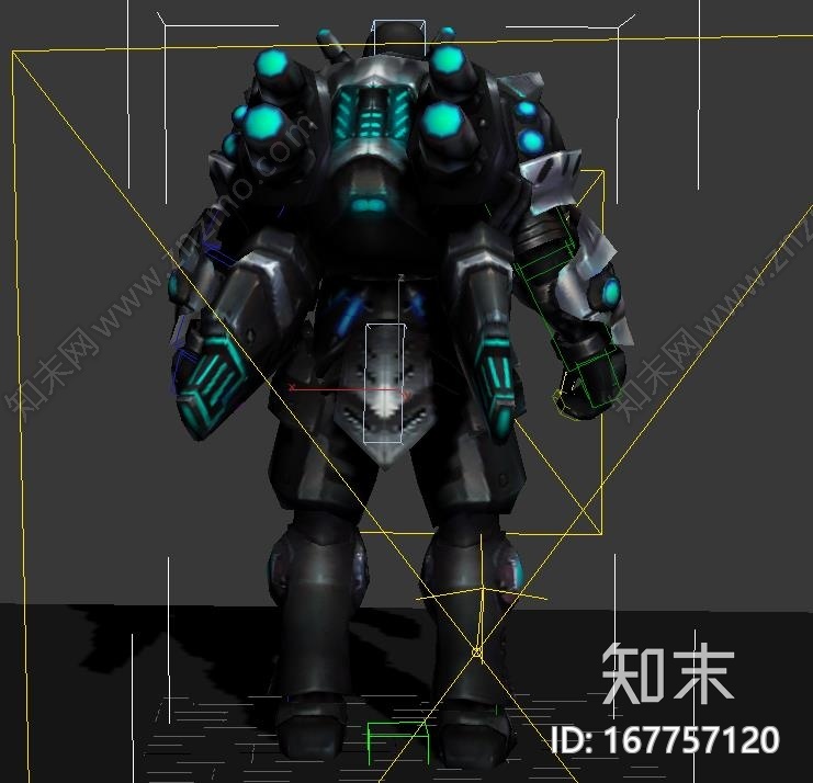 3dmax次世代未来科幻机器人八十八带600帧动画CG模型下载【ID:167757120】