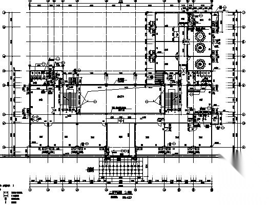 某四层办公楼建筑施工图cad施工图下载【ID:151402121】