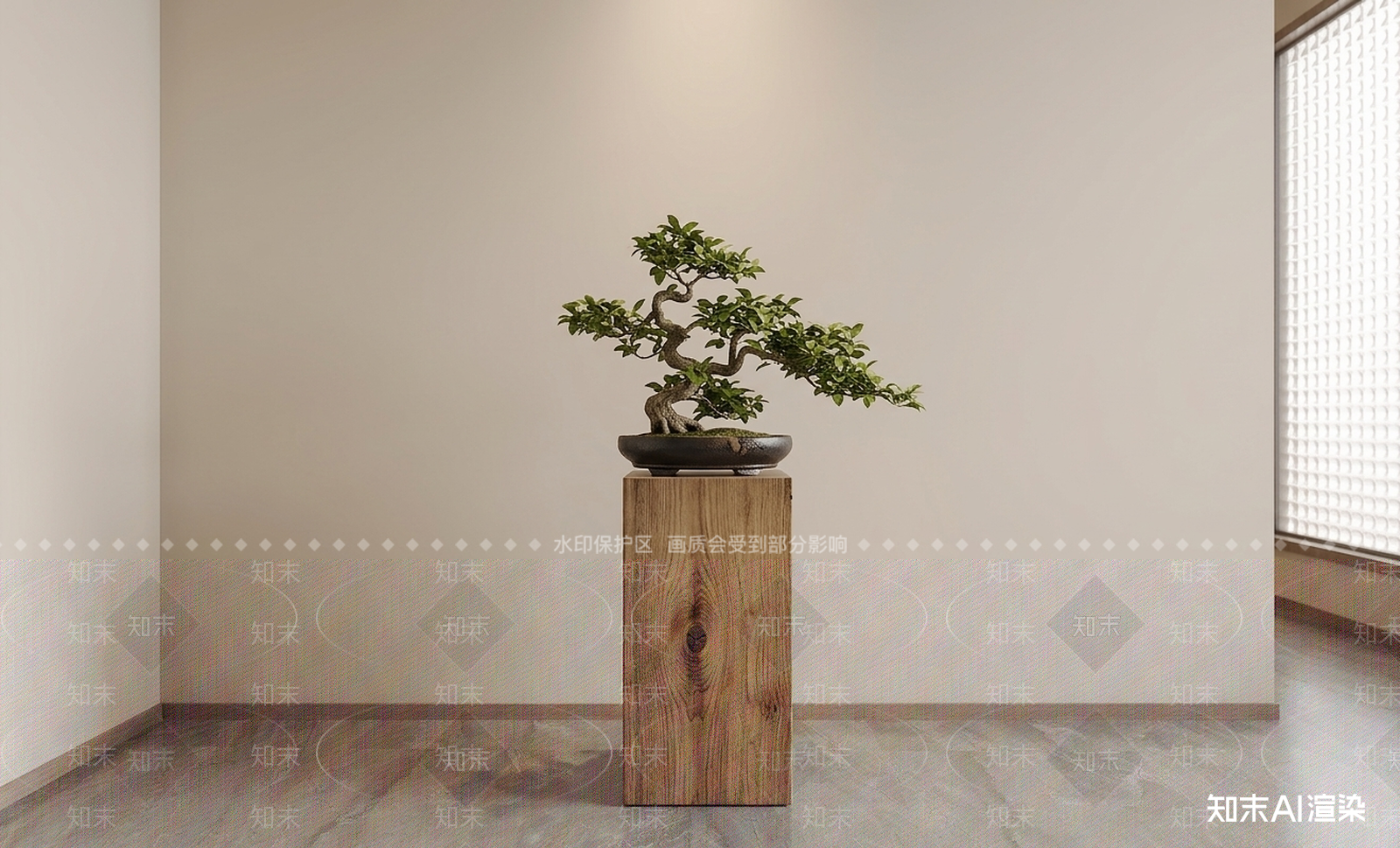 造型绿植盆栽盆栽3D模型下载【ID:1227399568】