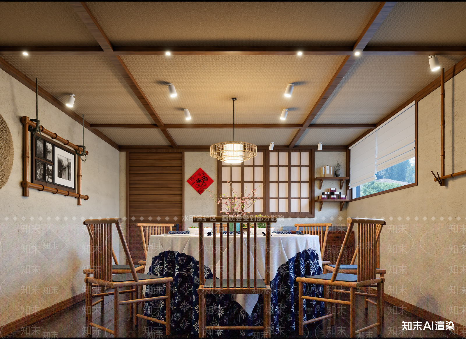 茶馆3D模型下载【ID:1214083866】
