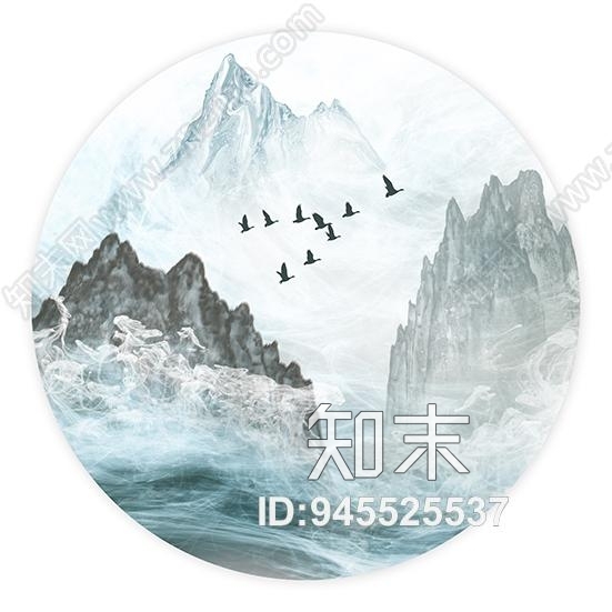 新中式贴图下载【ID:945525537】