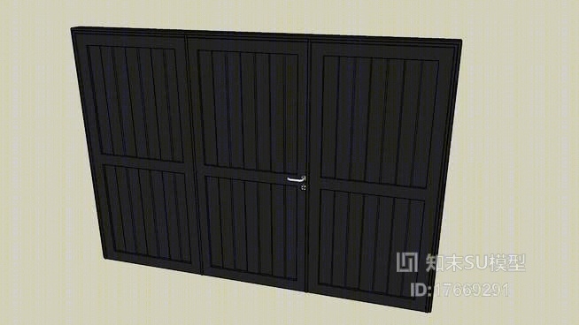 卷帘门SU模型下载【ID:17669291】