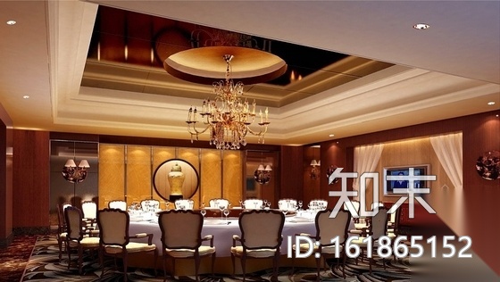 [江苏]五星级商务酒店全套装修施工图（含效果）cad施工图下载【ID:161865152】