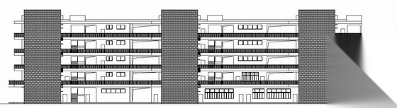 [深圳湾]某高级中学校区建筑结构水电施工图（初中部、高...cad施工图下载【ID:167223101】