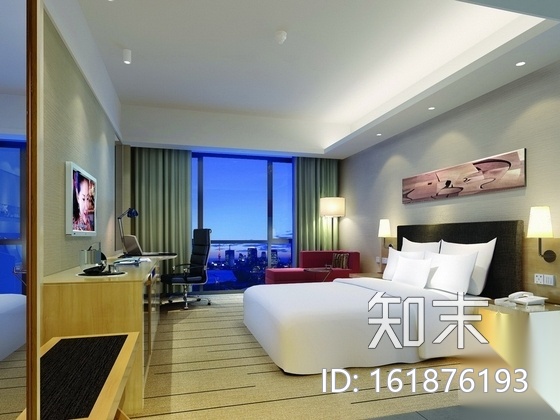 [北京]中外白金奖酒店集团现代时尚商务度假型酒店设计...cad施工图下载【ID:161876193】