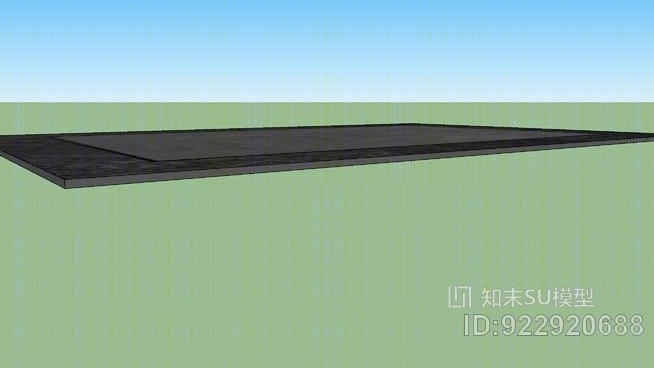 城市灰色地毯。SU模型下载【ID:922920688】