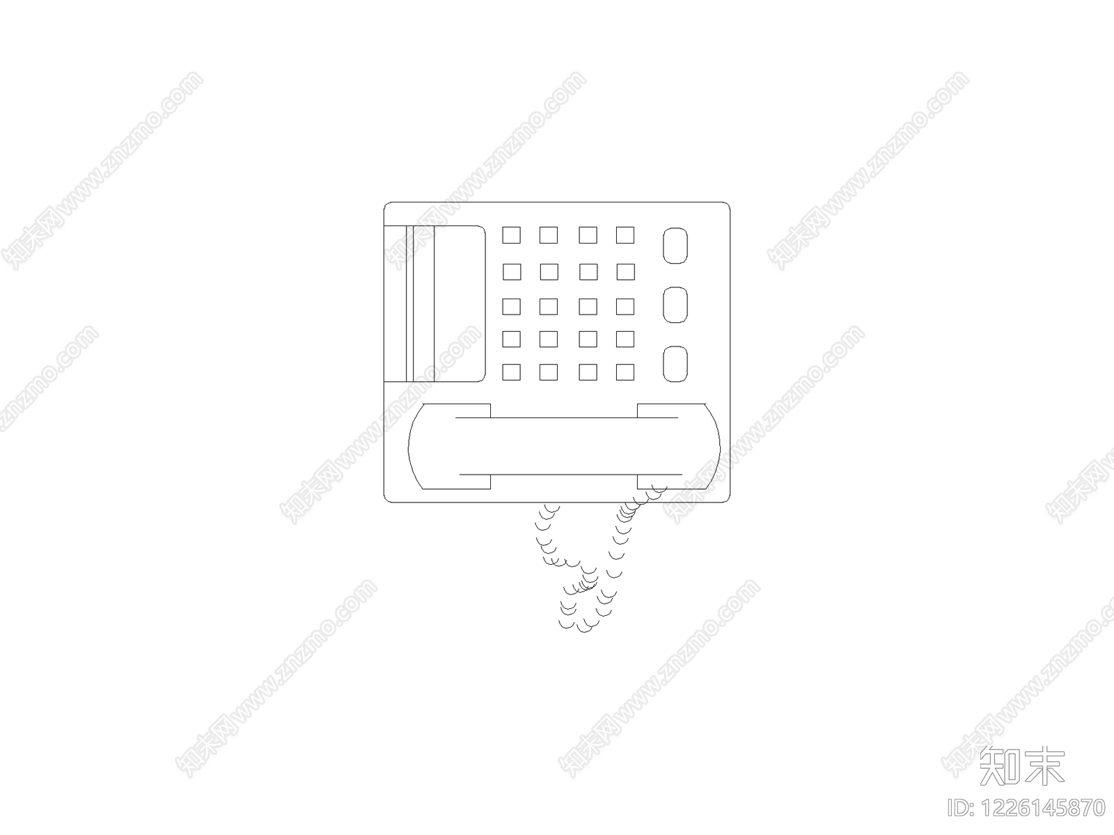 现代,新中式电器CAD图纸