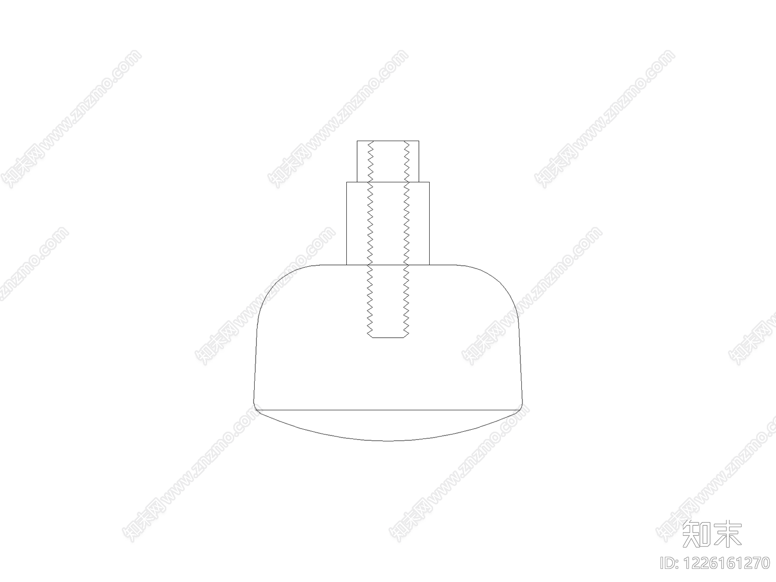 现代五金管件CAD图纸