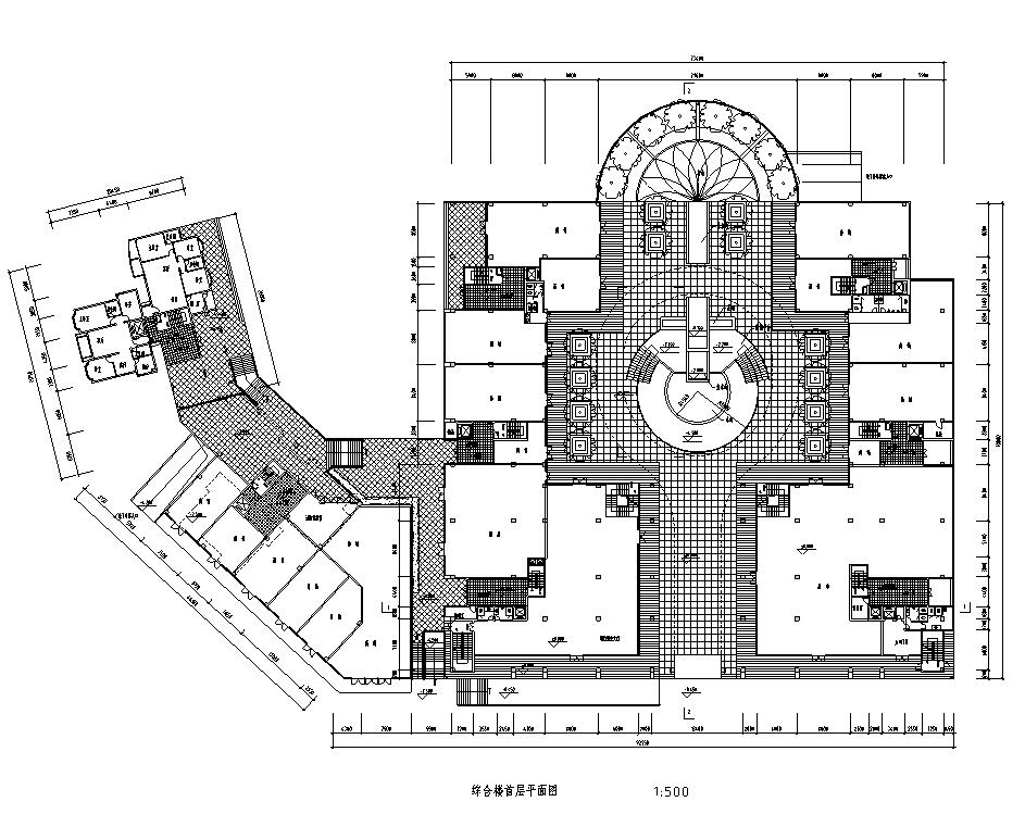 [湖南]湖南华银园小区建筑施工图设计（澳大利亚柏涛）cad施工图下载【ID:167379197】