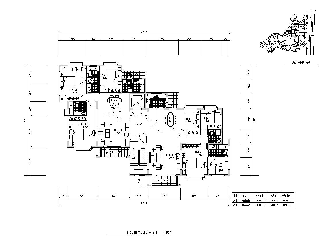 [湖南]湖南华银园小区建筑施工图设计（澳大利亚柏涛）cad施工图下载【ID:167379197】