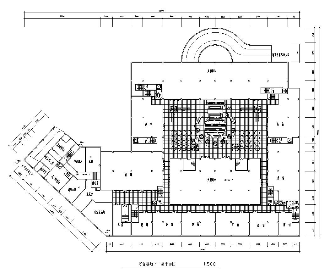 [湖南]湖南华银园小区建筑施工图设计（澳大利亚柏涛）cad施工图下载【ID:167379197】