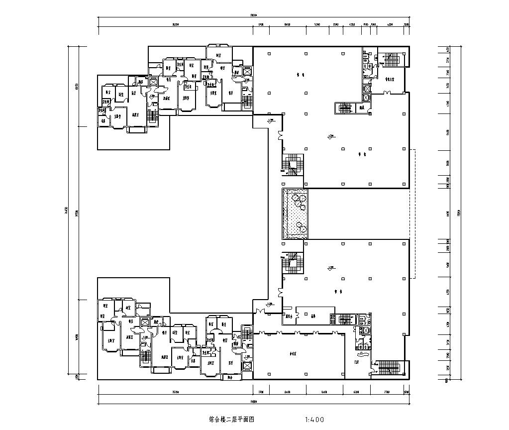 [湖南]湖南华银园小区建筑施工图设计（澳大利亚柏涛）cad施工图下载【ID:167379197】