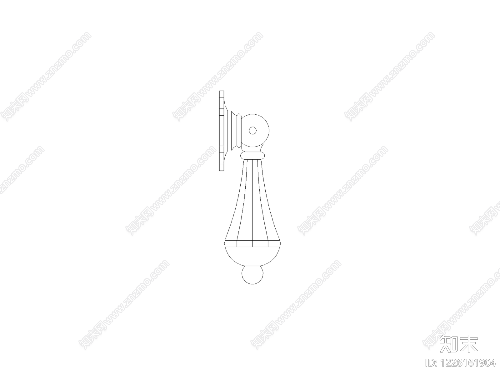 现代五金管件CAD图纸