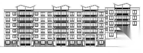 6#住宅建筑施工图cad施工图下载【ID:149857112】