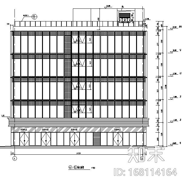 [上海]10个子项目商务办公项目施工图（全专业图纸）cad施工图下载【ID:168114164】