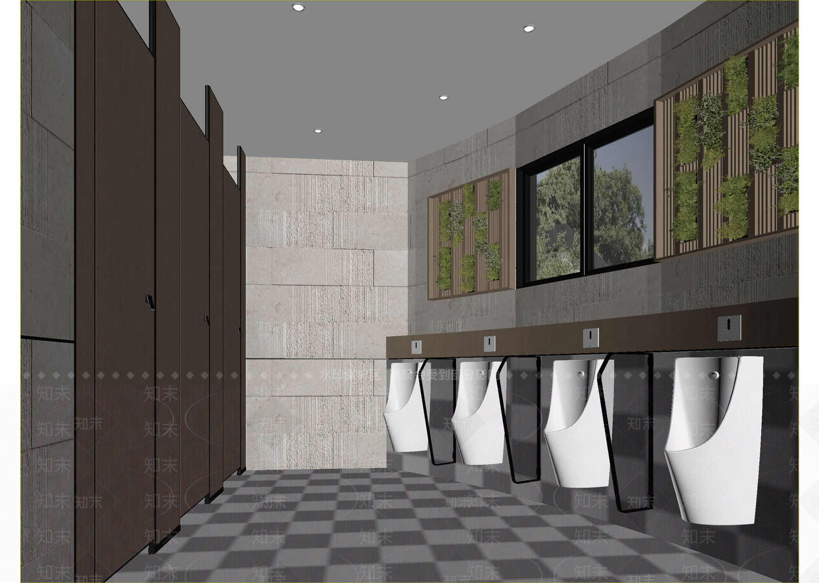 现代酒店卫生间3D模型下载【ID:1215177598】