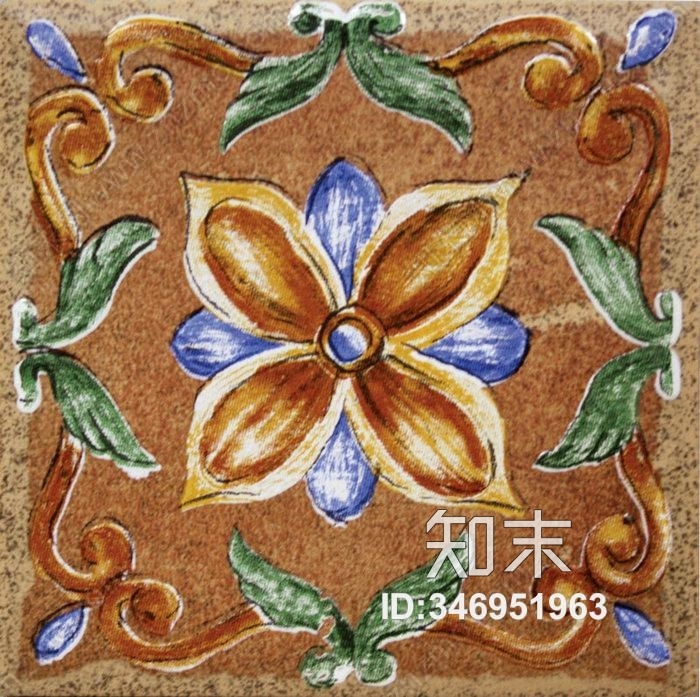 仿古砖高清贴图材质