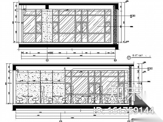 [北京]中国建筑企业技术中心现代高档办公楼CAD装修施...施工图下载【ID:161759144】