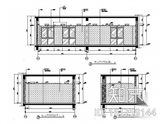 [北京]中国建筑企业技术中心现代高档办公楼CAD装修施...施工图下载【ID:161759144】