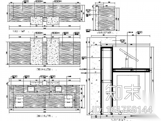 [北京]中国建筑企业技术中心现代高档办公楼CAD装修施...施工图下载【ID:161759144】