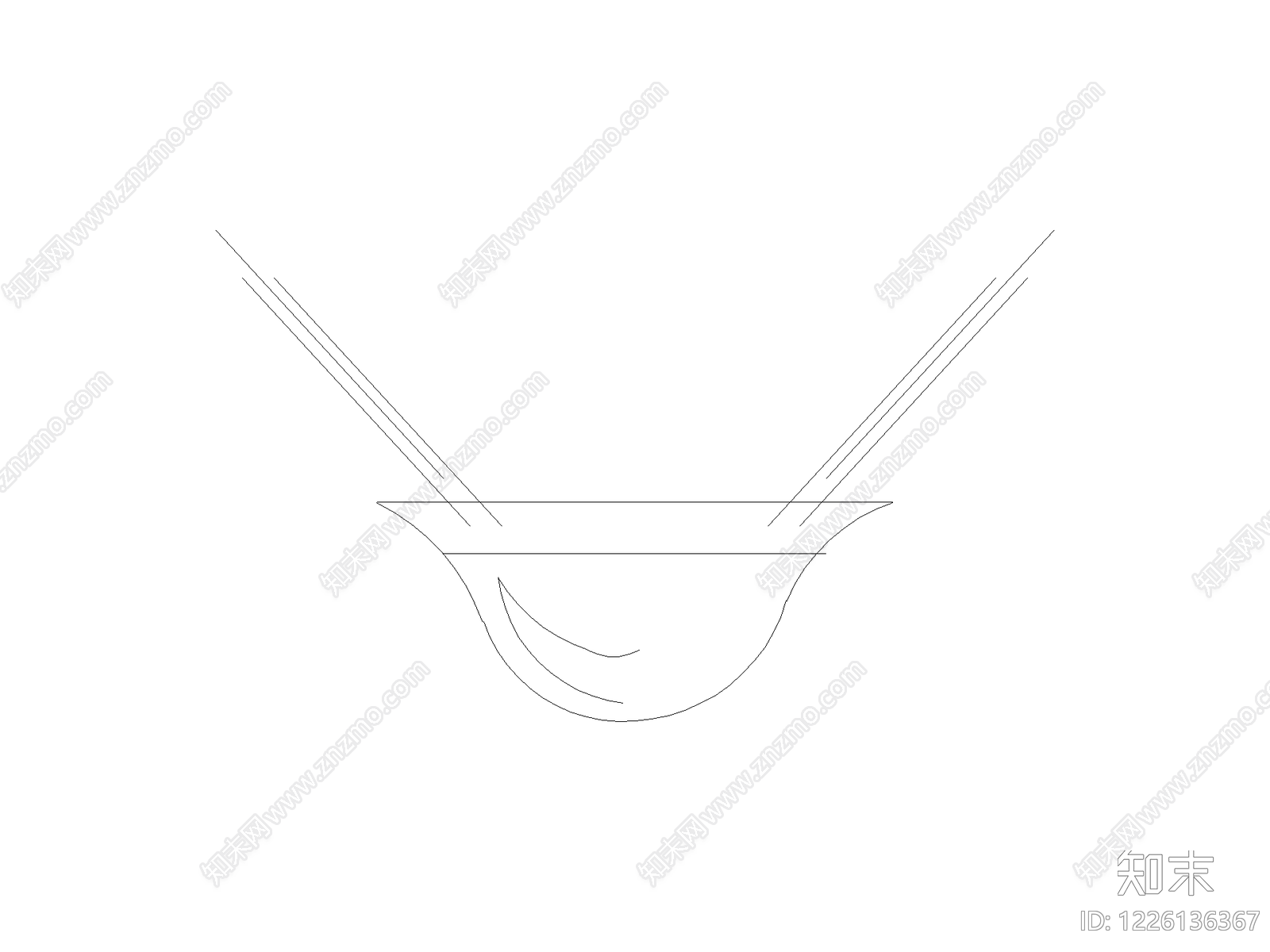 厨房设施cad施工图下载【ID:1226136367】