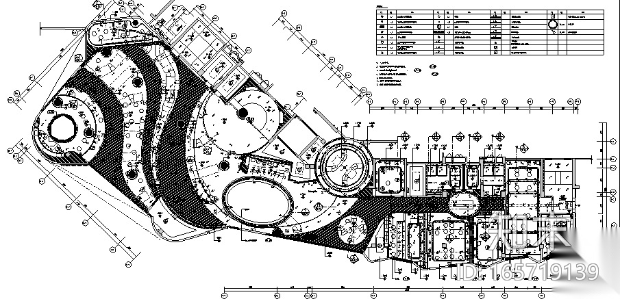 [广东]珠海华发峰景湾销售中心设计施工图（附效果图）cad施工图下载【ID:165719139】