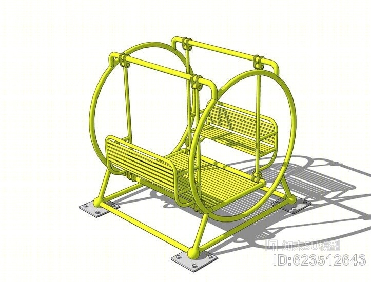 秋千SU模型下载【ID:623512643】