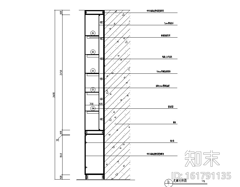 [河北]FD酒吧空间设计施工图（附效果图）cad施工图下载【ID:161791135】