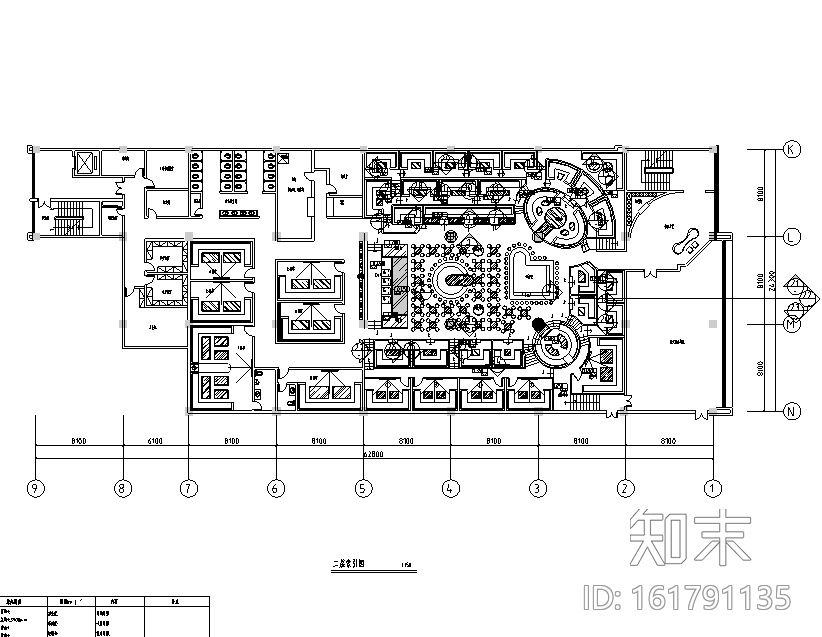 [河北]FD酒吧空间设计施工图（附效果图）cad施工图下载【ID:161791135】