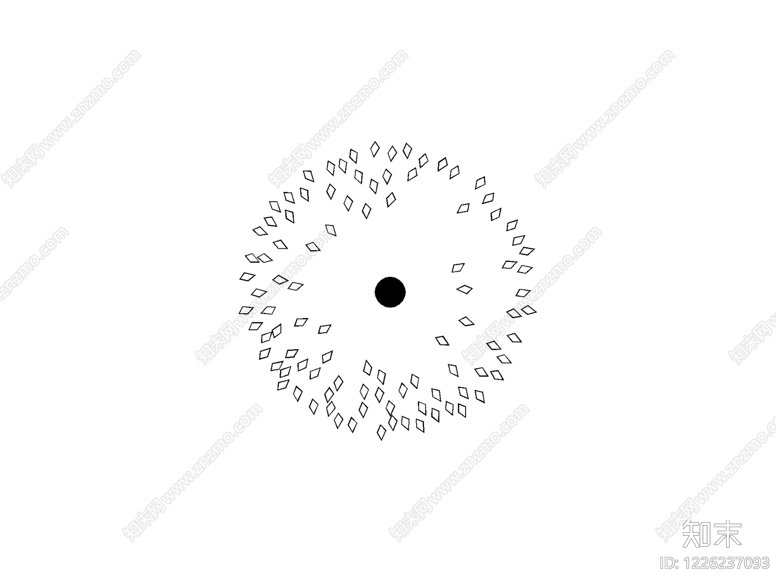 现代填充图案CAD图纸