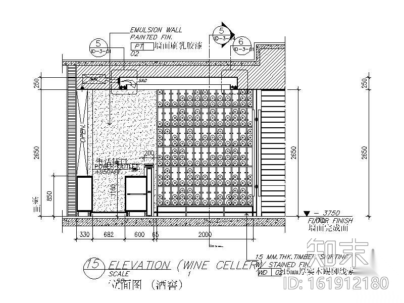 某高档豪装TOWNHOUSE结构别墅装饰图cad施工图下载【ID:161912180】