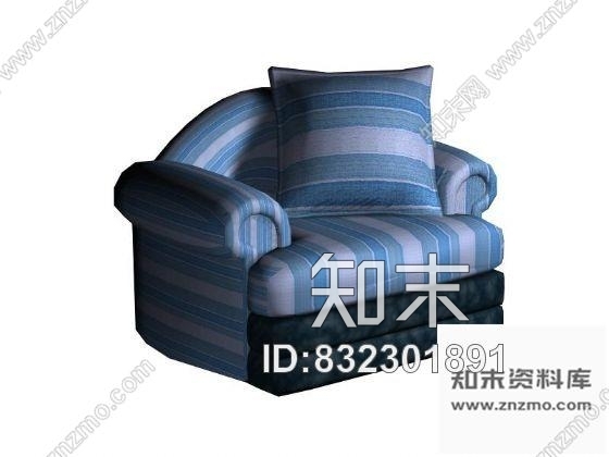 图块/节点三维沙发图块百例Ⅰ附图片施工图下载【ID:832301891】