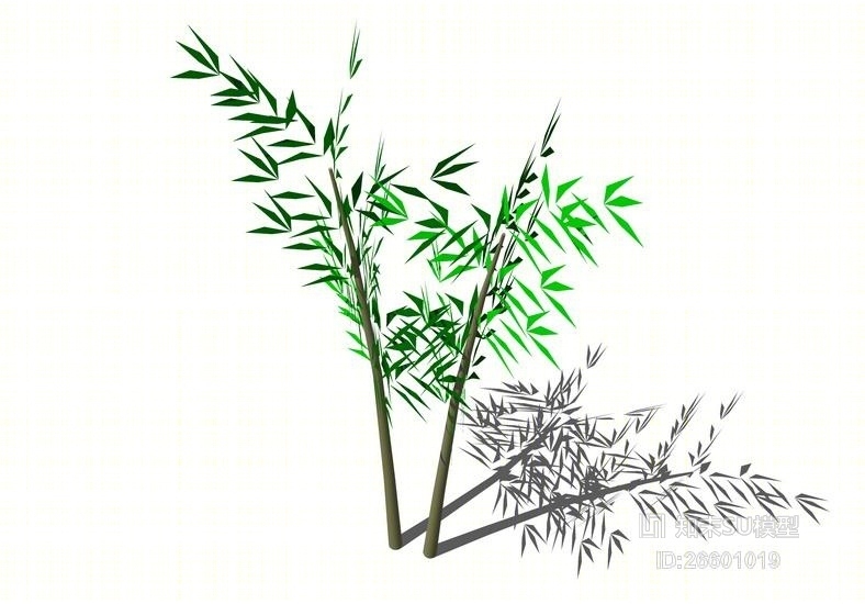 竹子SU模型下载【ID:26601019】