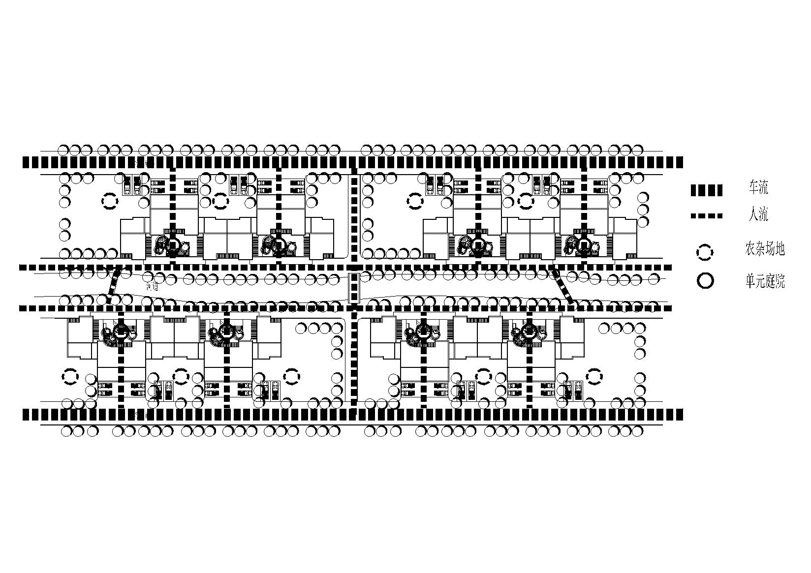 苏南传统民居村镇安居型公寓住宅建筑施工图（CAD+DOC）cad施工图下载【ID:165729185】