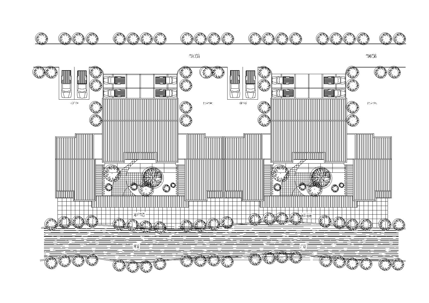 苏南传统民居村镇安居型公寓住宅建筑施工图（CAD+DOC）cad施工图下载【ID:165729185】